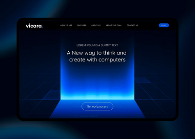 Vicara 2.0 - Redesign Project app design graphic design illustration logo typography ui ux vector