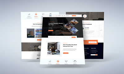 Real Estate web page design app design figma landing page design mobile app design ui ui design uiux