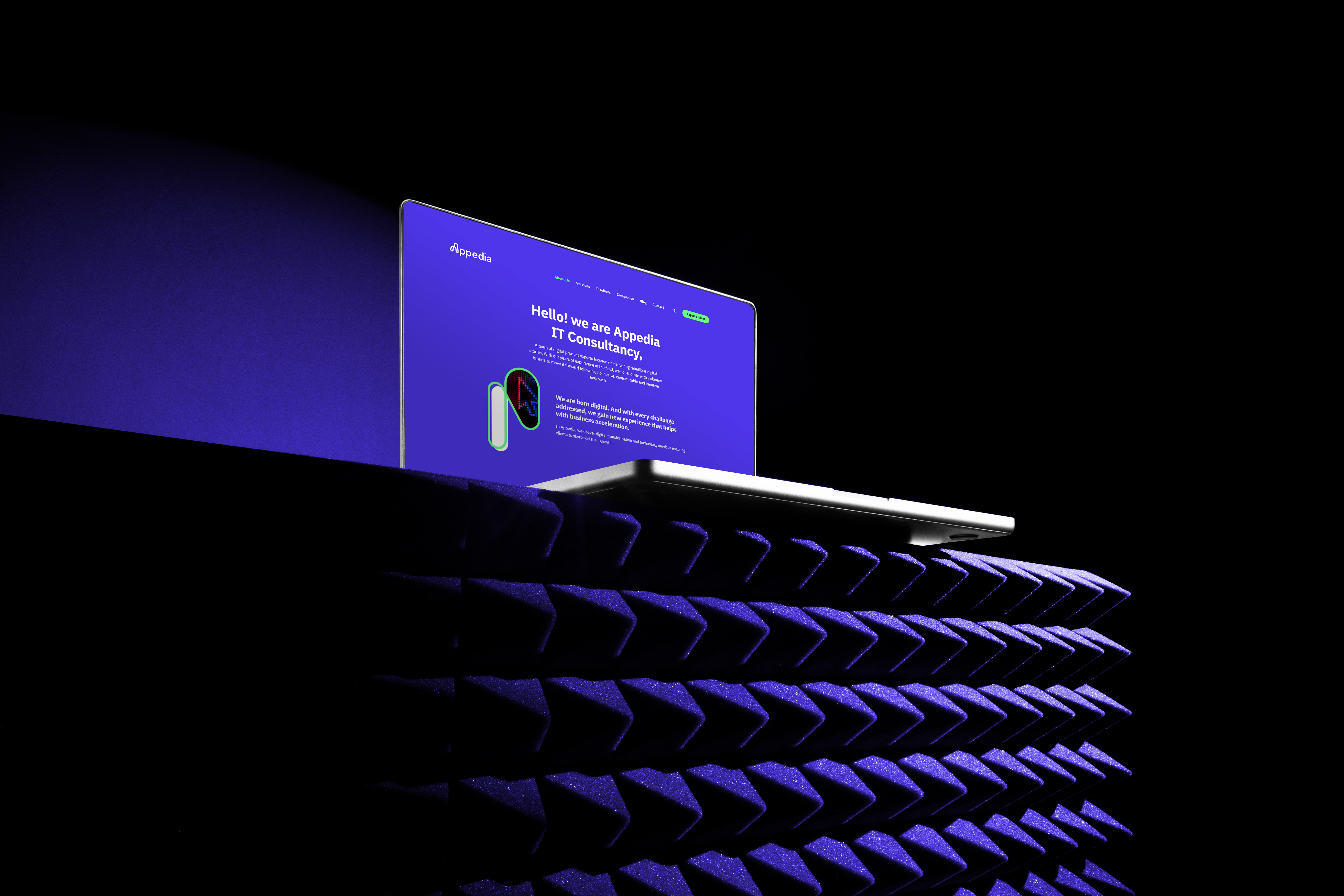 Appedia.AI app appedia brand design laghmich logo qatar ui ux uxui