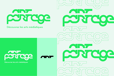 Art Partage Propositions Artboard Logos branding design graphic design typography
