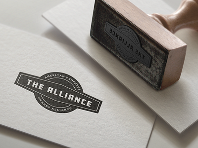 The Alliance branding design graphic graphic design illustration illustrator logo logo design logo options stamp