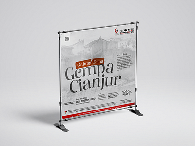2022 - ISLAMIC POSTER CIANJUR EARTHQUAKE DONATION charity design flyer graphic design indonesian islamic poster