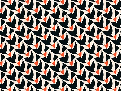 Oriental Bliss geometric graphic design pattern seamless