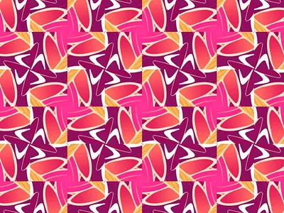 Boho Bliss bohemian geometric geometry graphic design illustration pattern pink purple