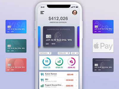 e-Wallet for iOS app