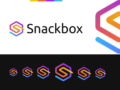Snackbox logo (Uesd) brand development brand identity branding creative logo logo identity logo mark logos logotypo minimal minimalist logo modern logo professional logo trending logo vector