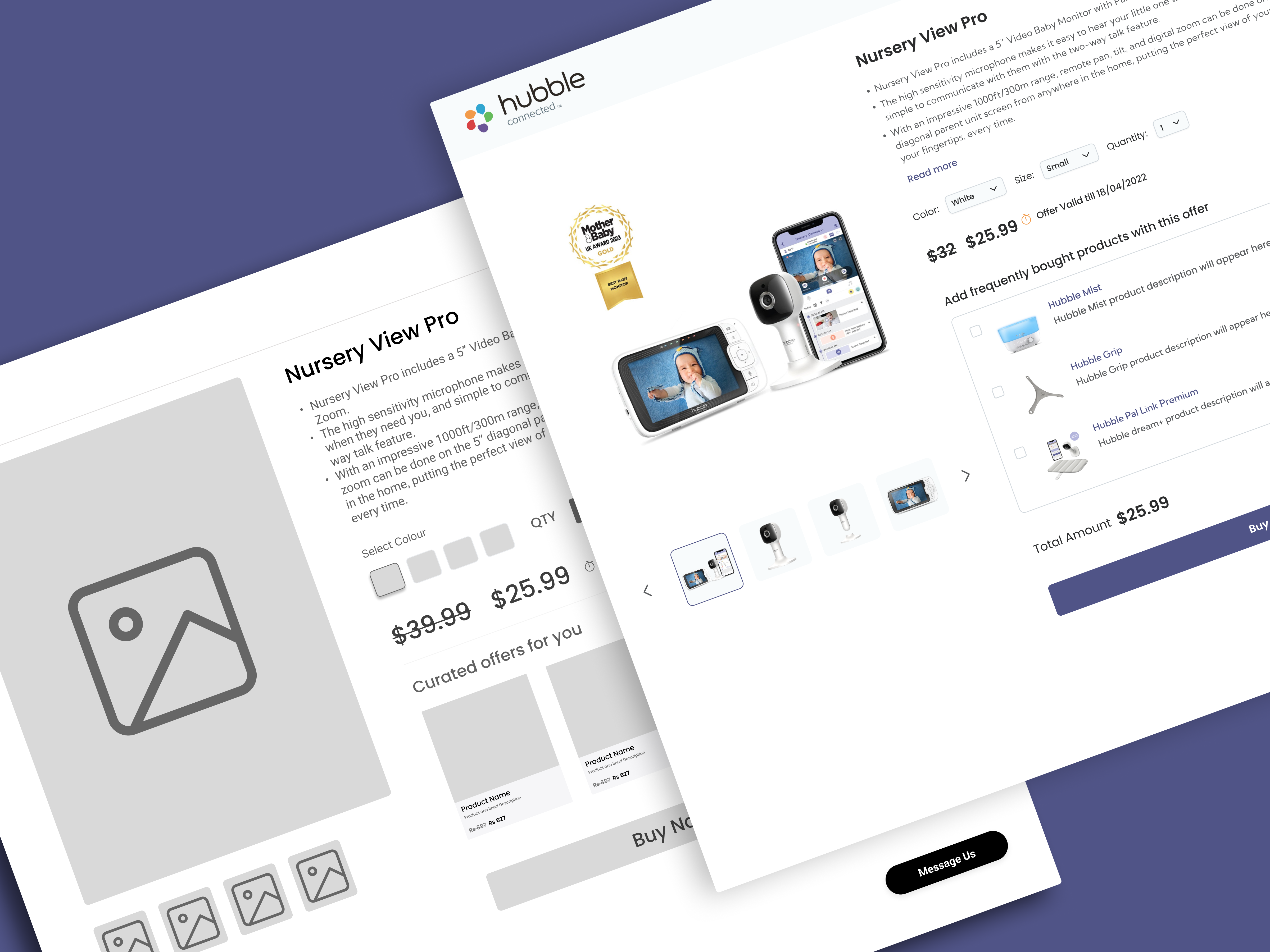 Minimal E-commerce Product Page- From ideation to UI app design e commerce ecommerce typography ui ux wireframes