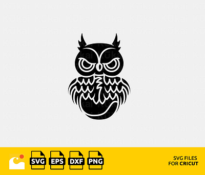 OWL SVG FOR HALLOWEEN, CRICUT SVG by Kukai Art on Dribbble