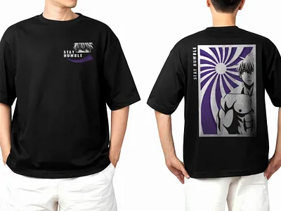 Japanese Longsize Tees graphic design