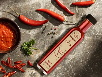 Label Design for Tond O Teez 2d 2d art brand branding design digital digital art food food brand food label graphic design identity branding illustration label label design logo minimal modern sauce sauce label