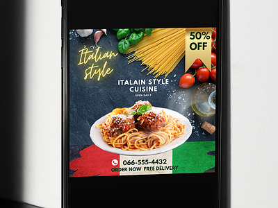 Italian style cuisine cuisine instagram italian dish italian style italy meat ball poster promotion restaurant spagetty