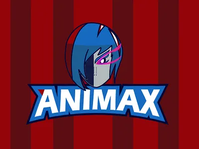 Logo Animax Esport Branding adobe illustrator attractive branding design esport graphic design illustration logo vector