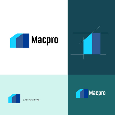 Macpro Logo, Branding Logotype logos
