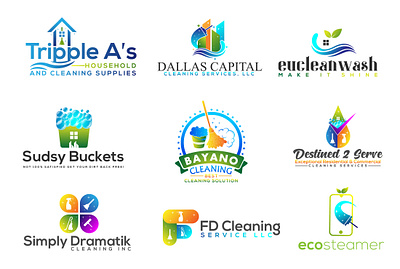 My cleaning logos