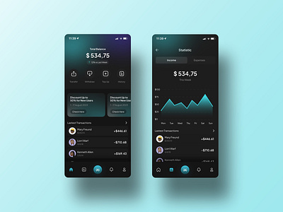 Wallet GO! - Digital Wallet App branding ui