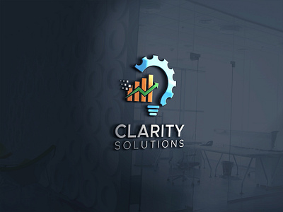 Clarity Solution logo branding design graphic design logo logo branding logo design minimal logo