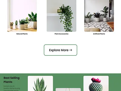 Landing page UI design landingpage ui