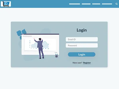 Login page inventory login login ui web login