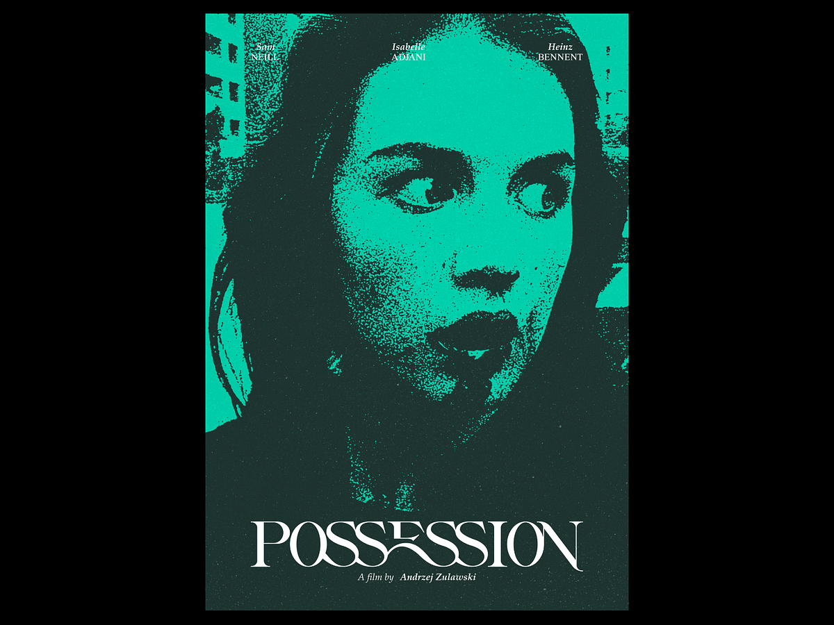 Possession 1981 Poster Designs Themes Templates And Downloadable Graphic Elements On Dribbble