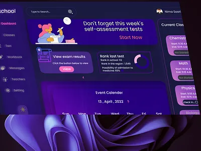 online classes Dashboard dashboard online clasess online study dashboard