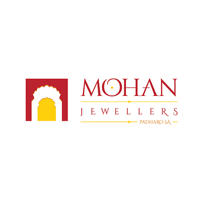 Logo Design for Mohan Jewellers: Embracing Marwari Heritage with branding design fishyhue illustration design illustrations logo typography