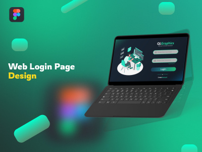 Website Login Page Design design login page design typography ui web web design web form design web landing page web layout web ui designs website design