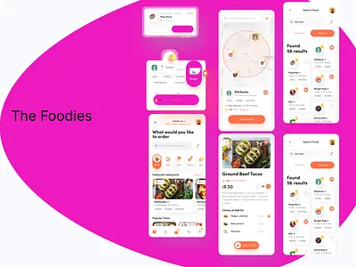 Food App app food app food hub the foodies