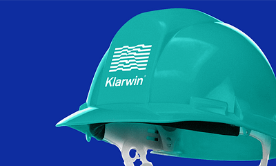 Klarwin b2b brand guidelines branding corporate filter fluid industrial logo values website