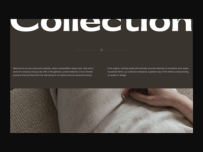 New collection page branding design graphic design web webdesign website