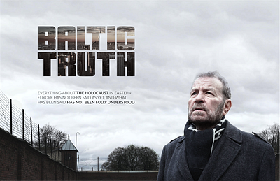Baltic Truth (Movie Poster) baltic branding design graphic design holocaust illustration logo movie poster truth ui uiux ux web design