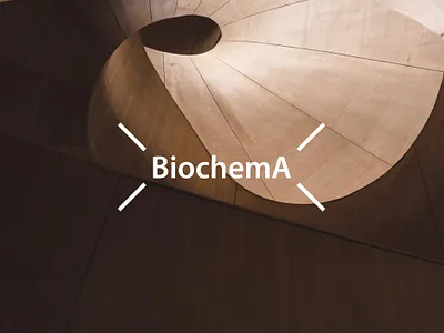 BiochemA biology branding business card chemistry graphic design identity lab letterhead logo stationery