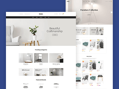 Furniture Shopify Theme - Robin best shopify stores bootstrap shopify themes clean modern shopify template clothing store shopify theme ecommerce shopify luxury furniture shopify drop shipping shopify store