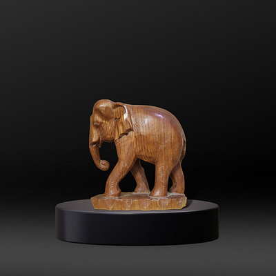 Elephant Statue | 3D modeling 3d graphic design