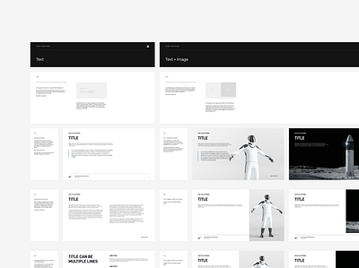Pitch deck, presentation slides on the SpaceX example figma free pitchdeck presentation slide ui