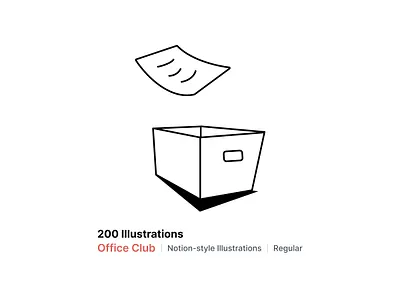 Browse | Office Club - Overflow Design app illustration archive browse duotone eccomerceclub figma free freebie illustration notion notion illustration notionclub officeclub paper sketch svg vector web illustration