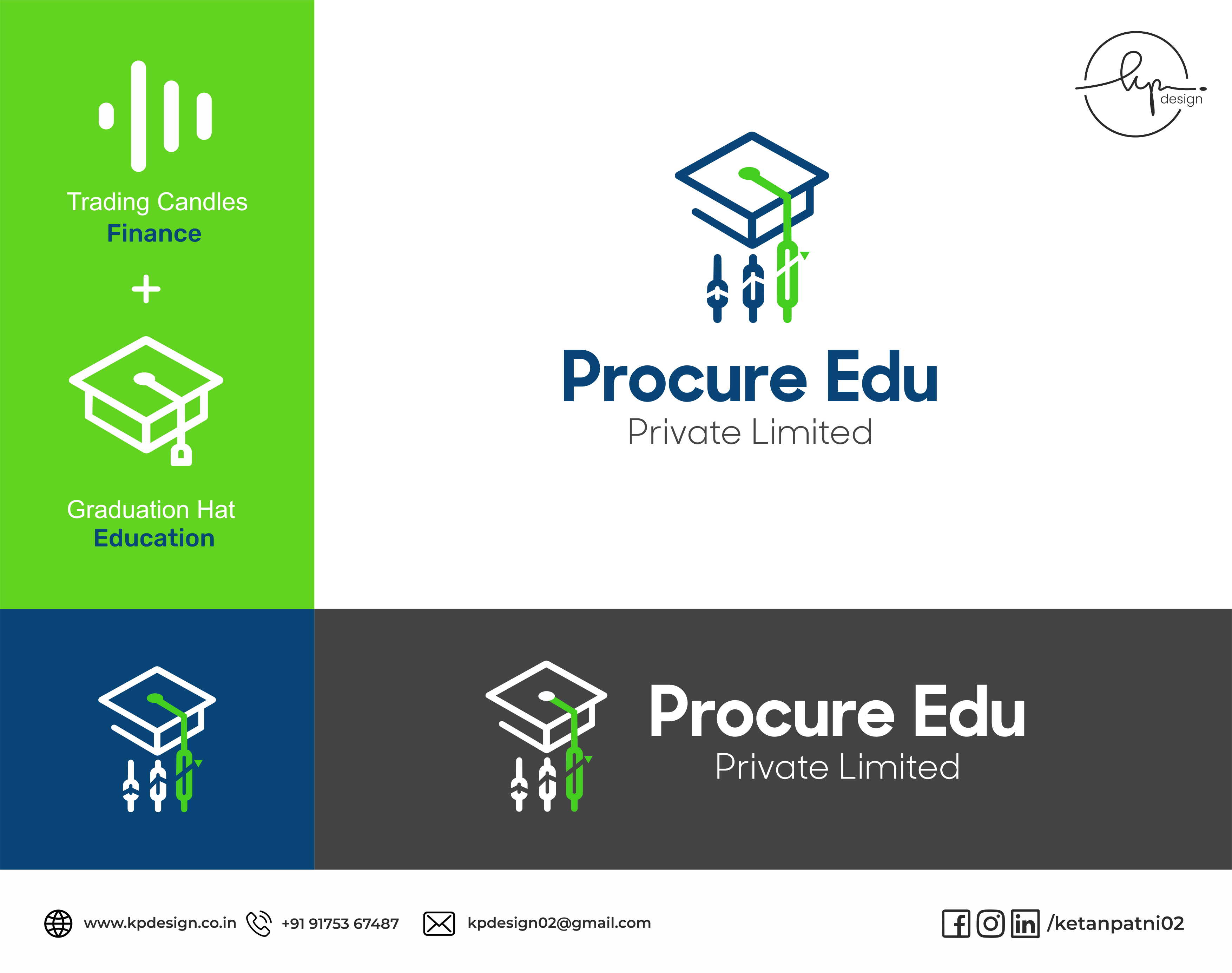Procure edu share market education firm - Logo Design branding cap design designing dribbble best shot education graphic design graphics hat icons idea illustration logo logo design stocks market trading ui ui design uiux
