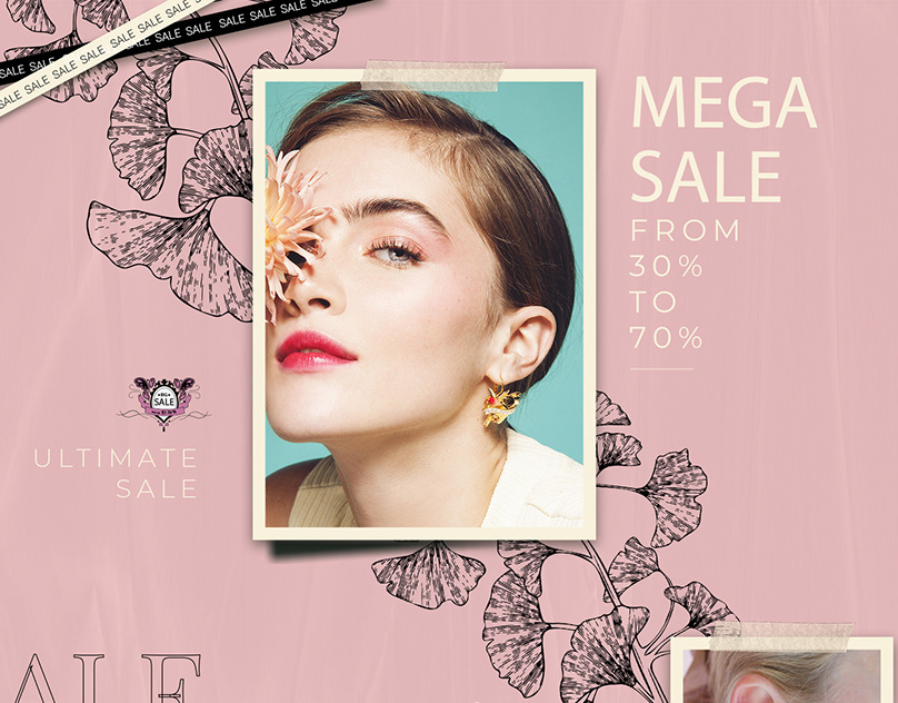 Fashion Boutique Instagram Posters Design by Dalya Osama on Dribbble
