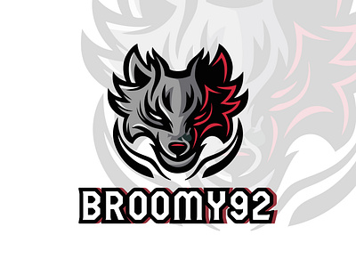 Mascot Logo Design with a Fox head. brand branding broomy92 design eye catchie fox graphic design head illustration illustrator logo mascot professional vector