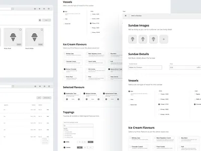 Wireframes of Dashboard dashboard dashboard wireframes desktop wireframes figma ideatomvp miro product design trending wireframes