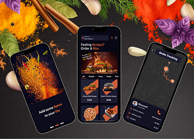 Food App Design app app design design food app food app design ui ui ux ux visual design