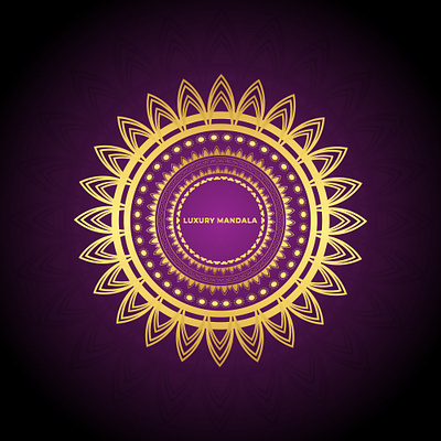 Luxury Mandala abstract branding design floral graphic design illustration logo vector