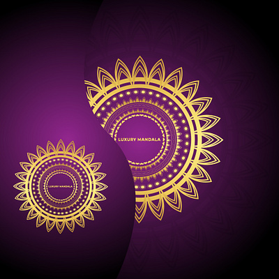 Luxury Mandala abstract branding design floral graphic design illustration logo vector