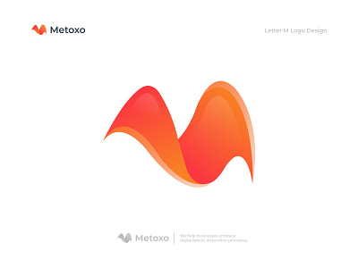 Letter M Weave Minimalist Logo Graphic by Sore.studios · Creative