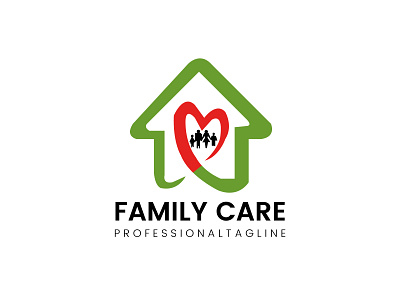 Family Care Logo branding design illustrator logo logo design logos