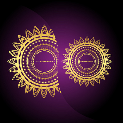 Luxury Mandala branding design floral graphic design illustration logo luxury mandala vector