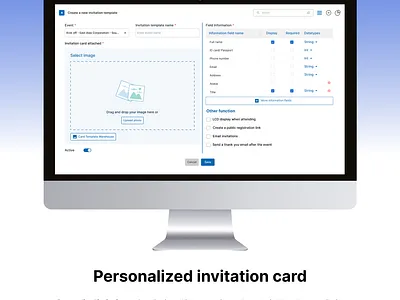 Personalized invitation card with HTML, CSS, JS & Python branding css frontend html javascript python uiux