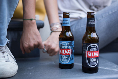 Silva by Heineken advertising alcohol beer brand guidelines branding communication entertainment graphic design illustration label design logo packaging rebranding