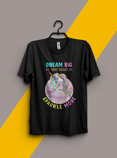 Unicorn t shirt design . adult branding design graphic design high quality illustration kid kids typography unicorn unicorn t shirt unicorn t shirt design vector