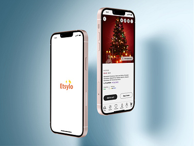 Etsylo a shopping app concept ui ux