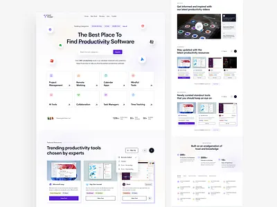 Website UI branding card ui clean design find tool gadget landing page minimal website product product design product website saas tools typography ui ui ux user experience ux web ui website